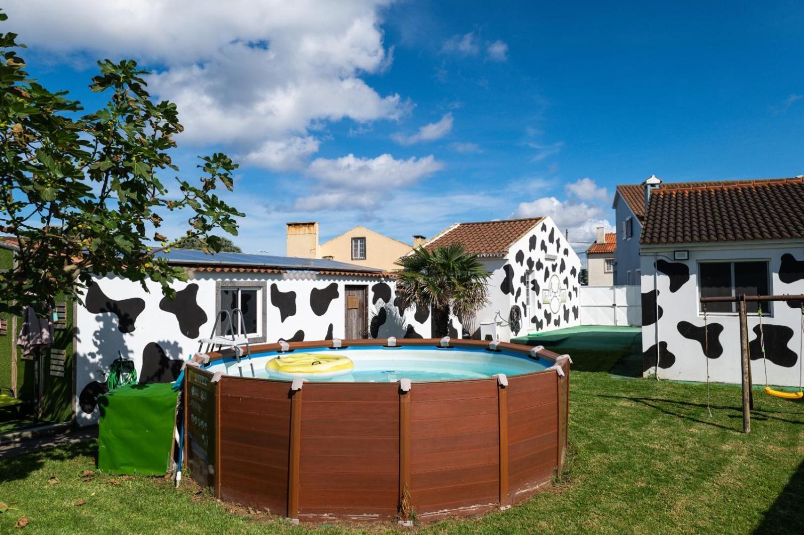 Azores Cow House Calhetas Buitenkant foto